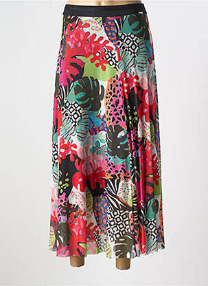 Fustă lungă roșu MALOKA femeie