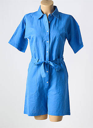 Salopetă scurtă albastru C'EST BEAU LA VIE femeie