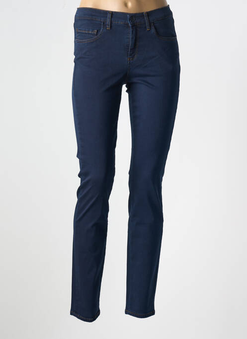 Blugi cu croială slim albastru LCDN femeie