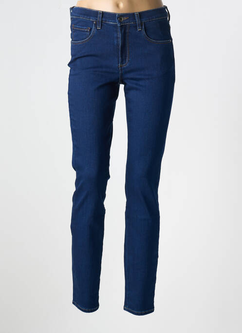 Blugi cu croială slim albastru LCDN femeie