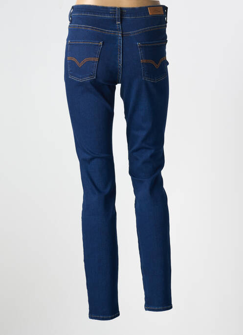 Blugi cu croială slim albastru LCDN femeie