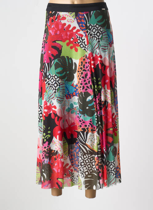 Fustă lungă roșu MALOKA femeie