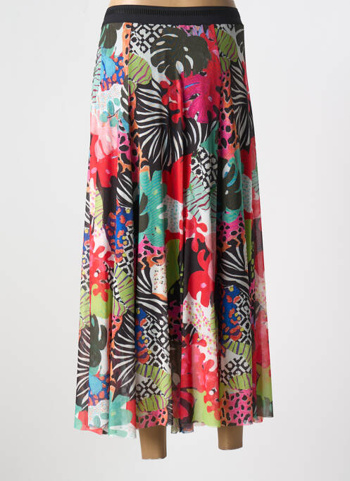 Fustă lungă roșu MALOKA femeie