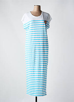 Rochie lungă albastru FIVE femeie