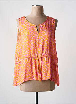 Top portocaliu EVA KAYAN femeie