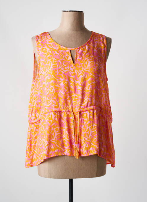 Top portocaliu EVA KAYAN femeie