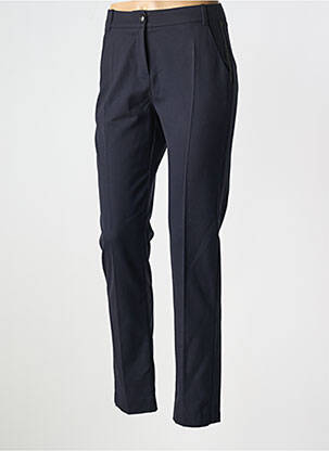 Pantalon slim buzunare albastru IKKS femeie