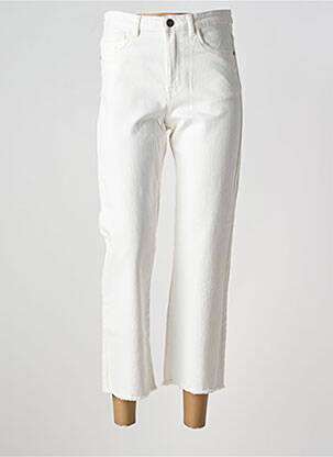 Pantalon 7/8 buzunare alb ONE STEP femeie