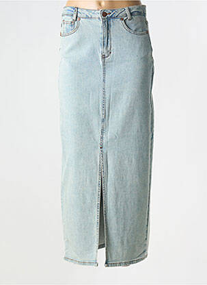 Fustă midi albastru MY ESSENTIAL WARDROBE femeie