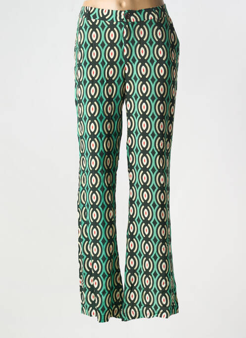 Pantalon drept verde STORIATIPIC femeie