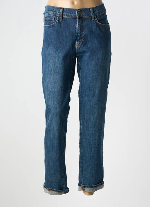 Blugi cu croială slim albastru FIVE femeie