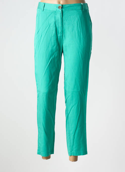 Pantalon 7/8 verde C'EST BEAU LA VIE femeie