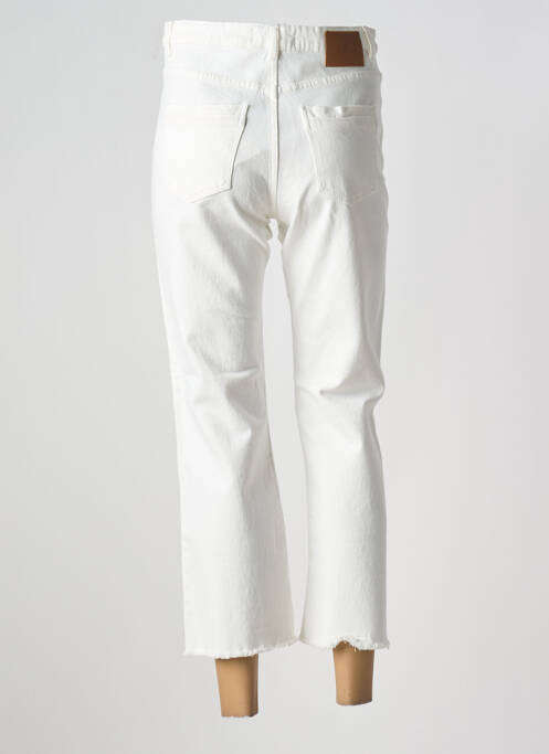 Pantalon 7/8 alb ONE STEP femeie
