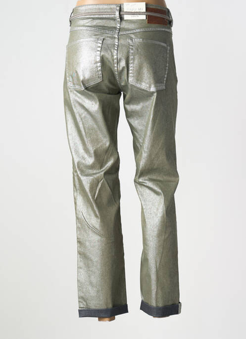 Pantalon drept argintiu PARA MI femeie