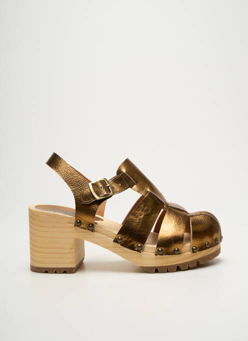 Sandale/Pantofi decupați auriu MINKA DESIGN femeie