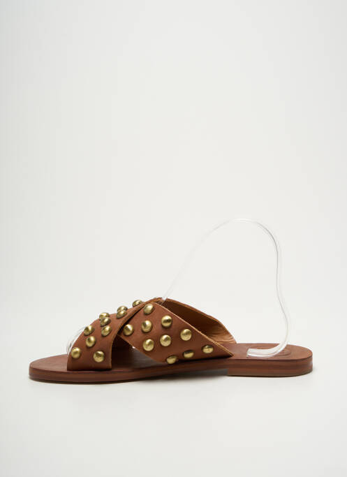 Mulete/Saboți maro VIRGINIE DARLING femeie