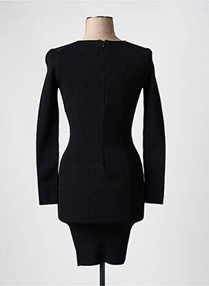 Rochie scurtă mâneci lungi mâneci lungi negru MICHAEL KORS femeie