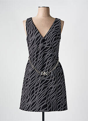Rochie scurtă fără mâneci fără mâneci negru MICHAEL KORS femeie