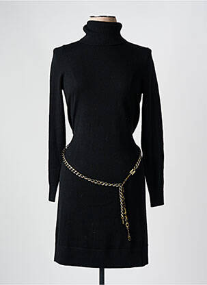 Rochie pulover elasticitate mâneci lungi negru MICHAEL KORS femeie