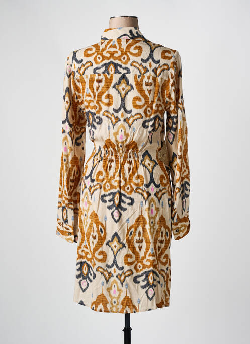 Rochie midi bej BAZAR DELUXE femeie