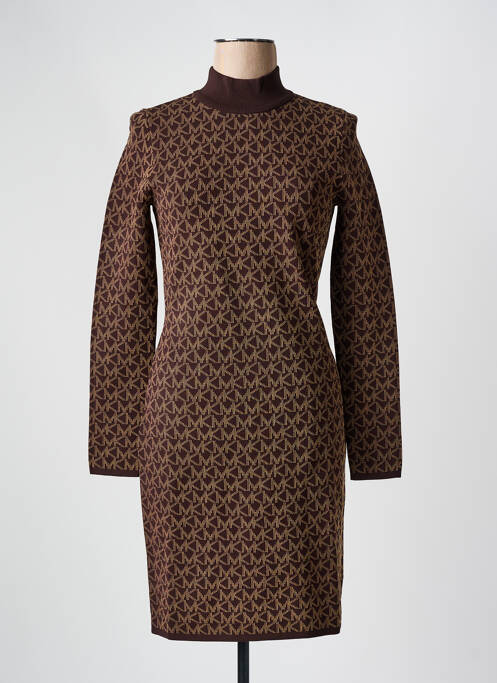 Rochie midi maro MICHAEL KORS femeie