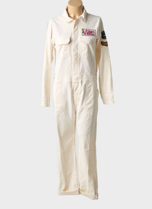 Salopetă-pantalon bej FIVE femeie