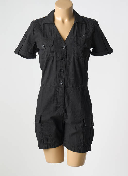 Salopetă scurtă negru AERONAUTICA femeie