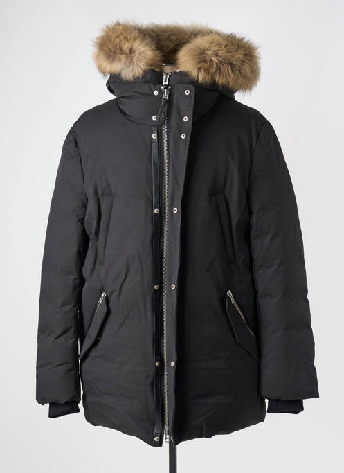 Geacă matlasată buzunare cu glugă negru MACKAGE femme