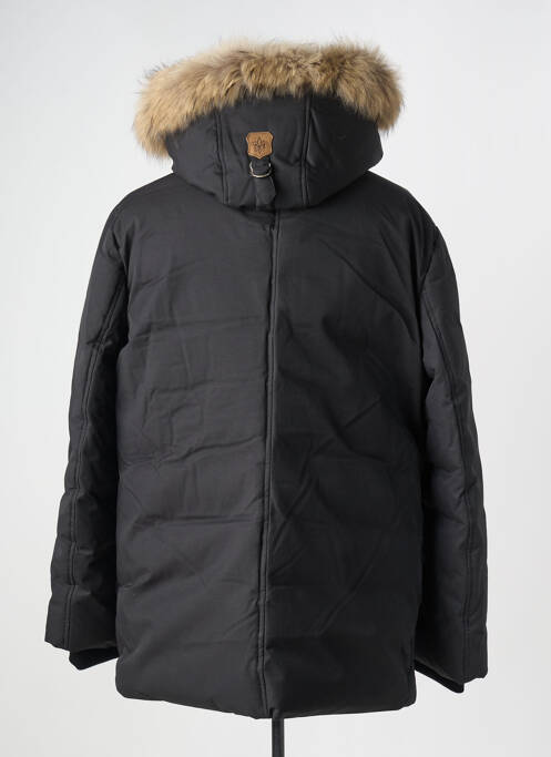 Geacă matlasată buzunare cu glugă negru MACKAGE femme