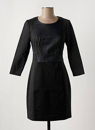 Rochie scurtă mâneci 3/4 mâneci 3/4 gri BCBGMAXAZRIA femeie