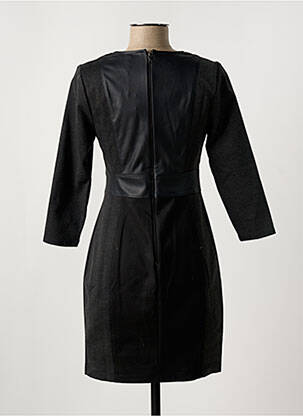 Rochie scurtă mâneci 3/4 mâneci 3/4 gri BCBGMAXAZRIA femeie