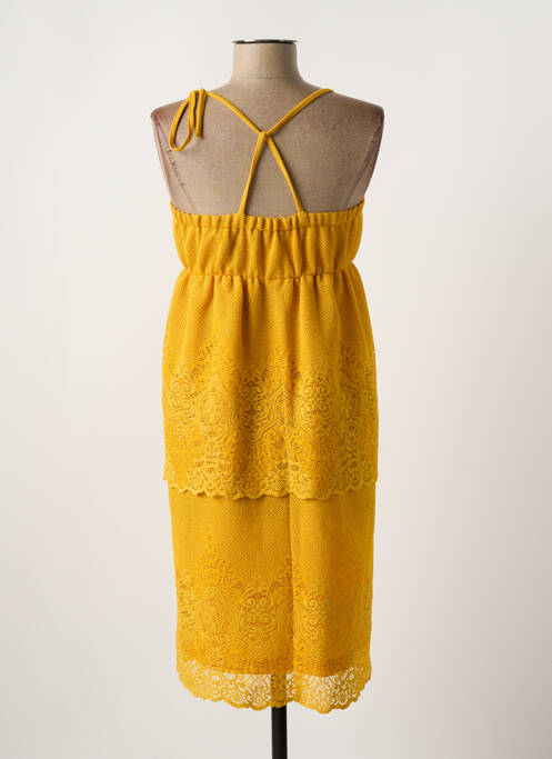 Rochie midi galben COP COPINE femeie