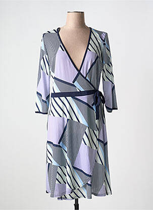 Rochie midi albastru SCOTTAGE femeie