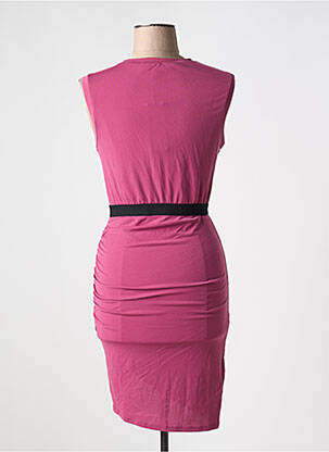 Rochie scurtă fără mâneci fără mâneci violet BCBGMAXAZRIA femeie