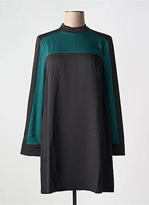 Rochie scurtă mâneci lungi mâneci lungi verde BCBGMAXAZRIA femeie