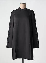 Rochie scurtă mâneci lungi mâneci lungi negru BCBGMAXAZRIA femme