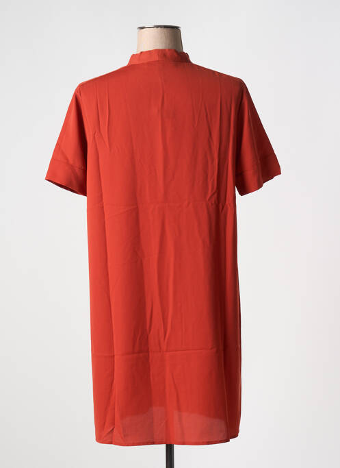 Rochie scurtă portocaliu BCBGMAXAZRIA femeie