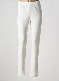 Pantalon slim talie elastică alb EDMOND BOUBLIL femeie