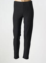 Pantalon slim talie elastică negru EDMOND BOUBLIL femeie