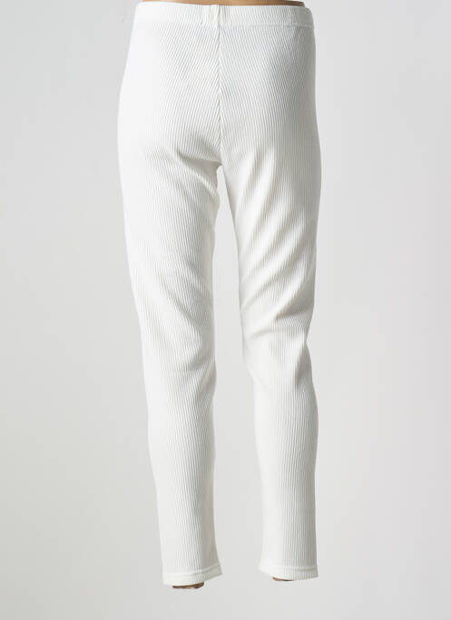 Pantalon slim alb EDMOND BOUBLIL femeie