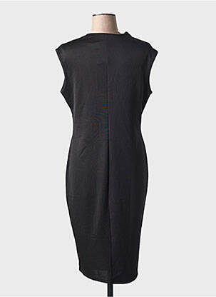 Rochie midi mâneci scurte mâneci scurte negru EDMOND BOUBLIL femeie