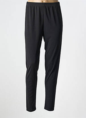 Pantalon slim talie elastică mărime normală negru EDMOND BOUBLIL femeie