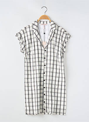 Rochie scurtă mâneci scurte mâneci scurte alb BCBGENERATION femeie