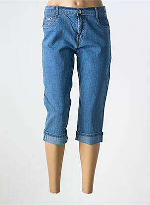 Pantalon trei sferturi albastru SWALLOW femeie