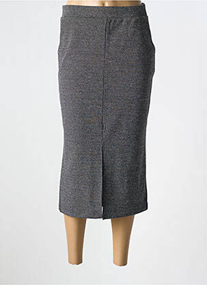 Fustă lungă gri B.YOUNG femeie