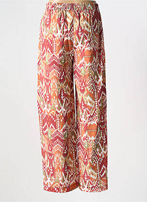 Pantalon larg buzunare portocalie JULIE GUERLANDE femeie