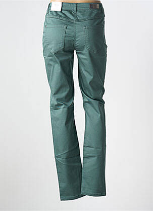 Pantalon slim buzunare verde BRANDTEX femeie
