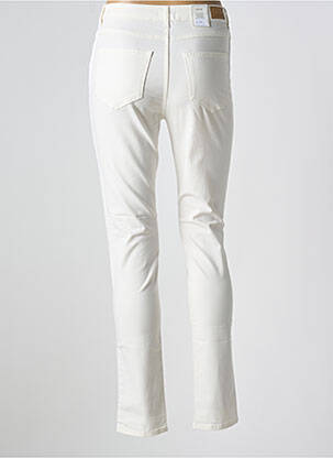 Pantalon slim buzunare alb KANOPE femeie