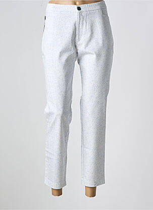 Pantalon 7/8 alb WALTRON femeie