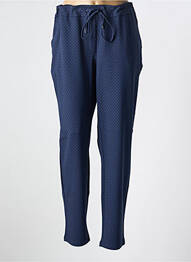 Pantalon slim talie elastică albastru BRANDTEX femme